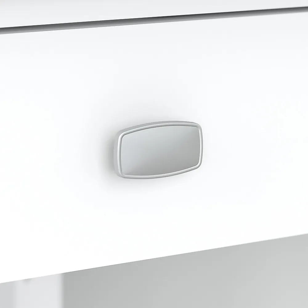 Computer Desks*Bush Furniture Broadview 54"W Computer Desk with Drawers, Pure White (BDD254WH-03)