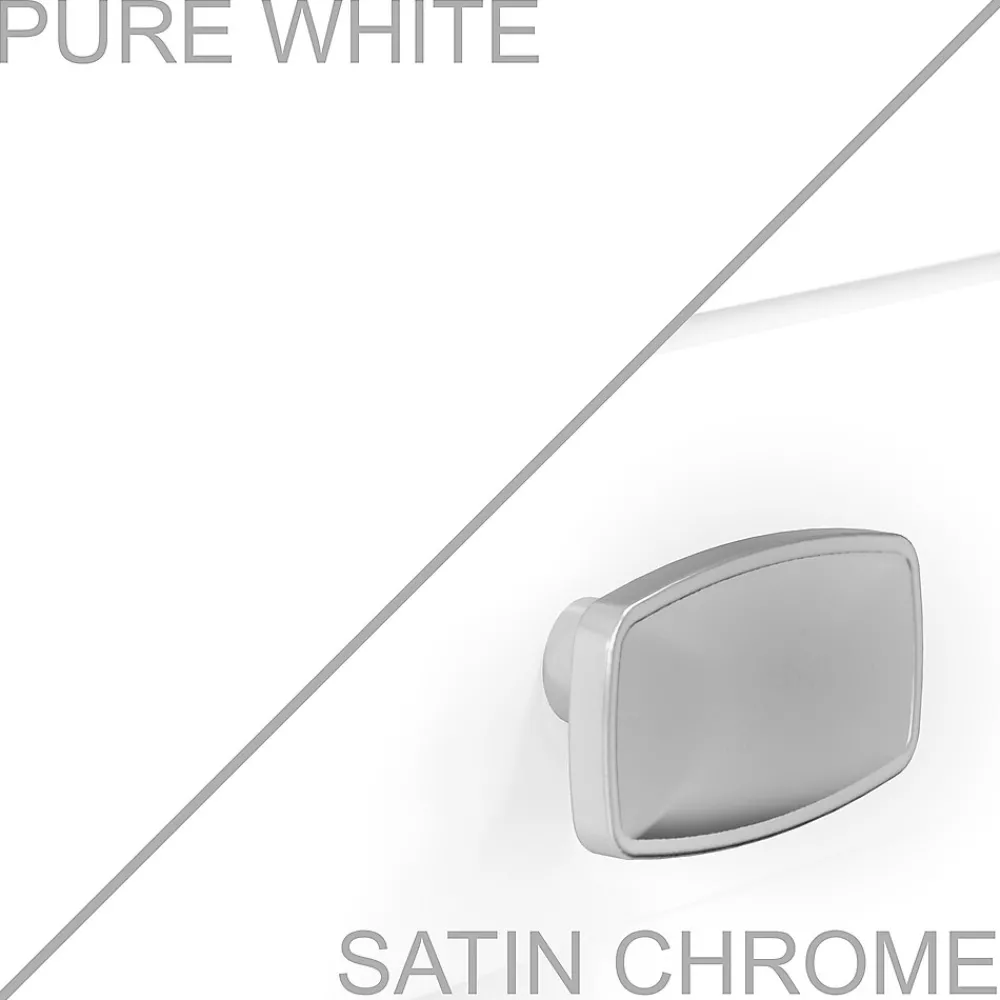 Computer Desks*Bush Furniture Broadview 54"W Computer Desk with Drawers, Pure White (BDD254WH-03)