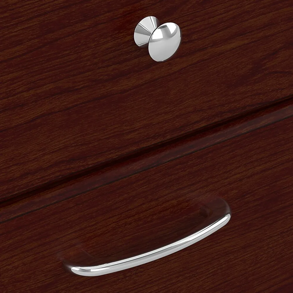 Corner Desks*Bush Furniture Cabot L Shaped Desk, (WC31430K) Harvest Cherry