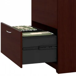 File Cabinets*Bush Furniture Cabot Lateral File Cabinet, (WC31480) Harvest Cherry