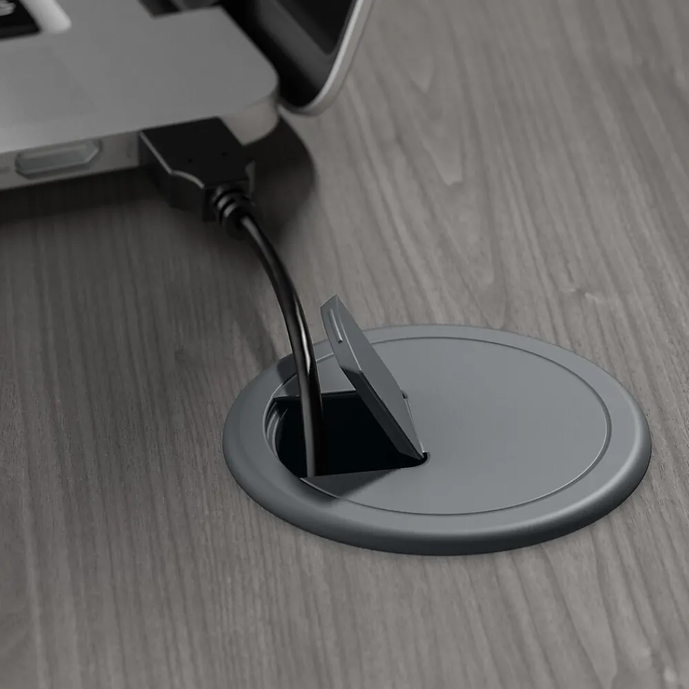 Computer Desks*Bush Furniture Cabot 60"W Computer Desk with Drawers, (WC31360) Modern Gray