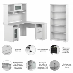 L-Desks*Bush Furniture Cabot 60