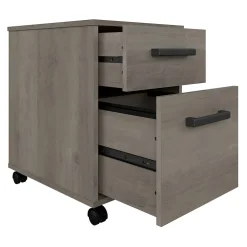 File Cabinets*Bush Furniture City Park 2 Drawer Mobile File Cabinet, (CPF116DG-03) Driftwood Gray