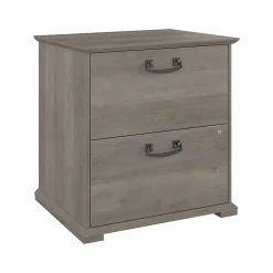 File Cabinets*Bush Furniture Homestead 2-Drawer Lateral File Cabinet, Letter/Legal Size, Lockable, Driftwood Gray (HOF129DG-Z)