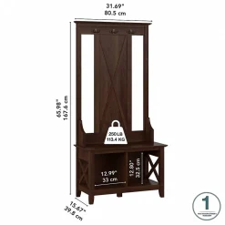 Storage Cabinets*Bush Furniture Key West 66