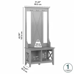 Storage Cabinets*Bush Furniture Key West 66