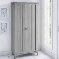 Storage Cabinets*Bush Furniture Salinas 63" Storage Cabinet with 5 Shelves, (SAS332CG-03) Cape Cod Gray