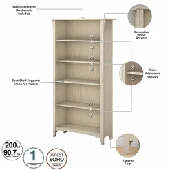 Bookcases*Bush Furniture Salinas 63