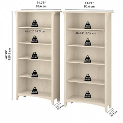 Bookcases*Bush Furniture Salinas 63