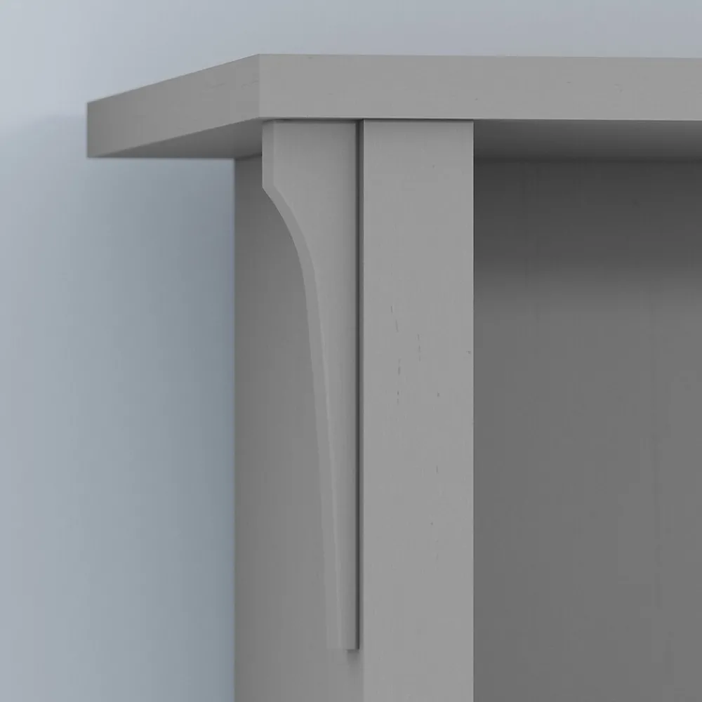 Storage Cabinets*Bush Furniture Salinas Hall Tree with Storage Bench, (SAL001CG) Cape Cod Gray