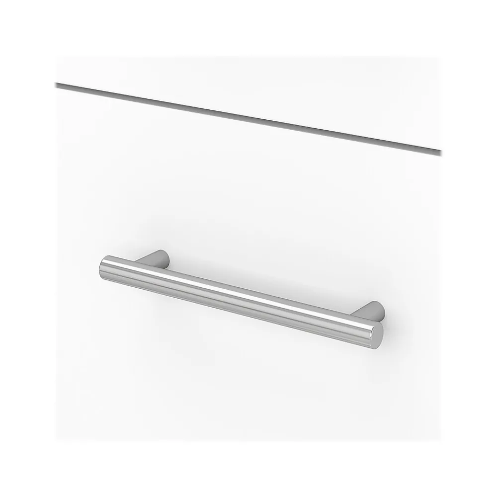 Computer Desks*Bush Furniture Somerset 72"W L Shaped Desk with Storage, (WC81910K) White