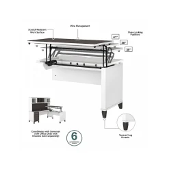 L-Desks*Bush Furniture Somerset 72