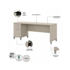 L-Desks*Bush Furniture Somerset 72