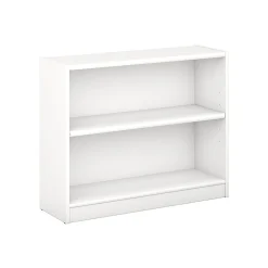 Bookcases*Bush Furniture Universal 2-Shelf Bookcase, Pure White (WL12413)