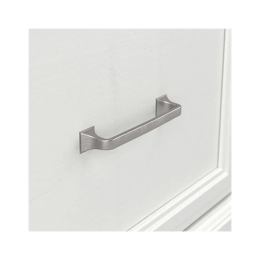 Storage Cabinets*Bush Furniture Woodland 40W Entryway Bench with Doors and Wall Mounted Coat Rack, White Ash (WDL009WAS)