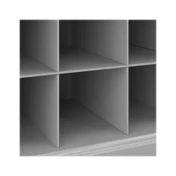 Storage Cabinets*Bush Furniture Woodland 40W Hall Tree and Shoe Storage Bench with Shelves, Cape Cod Gray (WDL002CG)