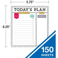 Classroom Paper*Carson-Dellosa Today's Plan Notepad Set, Multicolored (145399)