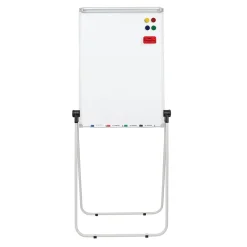 Dry Erase*Charles Leonard Double Sided Magnetic Whiteboard Easel (AVT35800)