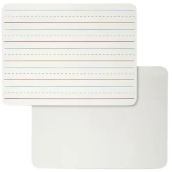 Dry Erase*CLI 2-Sided Magnetic Plastic Mobile Dry-Erase Whiteboard, 9" x 12", 3/Pack (CHL35135-3)