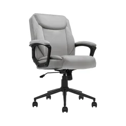 Ergonomic Chairs*Click365 Transform 1.0 Ergonomic Fabric Swivel Desk Chair, (CCHR10001C) Gray