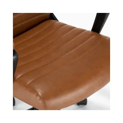 Ergonomic Chairs*Click365 Transform 3.0 Ergonomic Bonded Leather Swivel Desk Chair, (CCHR10008A) Cognac