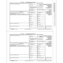 Tax Forms*ComplyRight 2024 1099 Tax Form, 2-Part, 2-Up, Copy C, 100/Pack (5327)