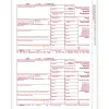 Tax Forms*ComplyRight 2024 1099 Tax Form, 2-Part, 2-Up, Copy A, 100/Pack (5325)