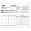 Tax Forms*ComplyRight 2024 1095-B Tax Form, 1-Part, White/Black, 500/Pack (1095BIRS500)