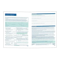 Hr Forms*ComplyRight ™ 50-State Job Application (Long Form), Pack of 50 (A0019)