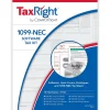 Tax Forms*ComplyRight TaxRight 2024 1099-NEC Tax Form Tax Forms, Envelopes, TipSheet & Software, 4-Part, 15/Pack (NECSC6103ES15)