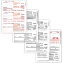 Tax Forms*ComplyRight TaxRight 2024 1099-NEC Tax Form Tax Forms, Envelopes & TipSheet, 4-Part, 50/Pack (NECSC6103E)