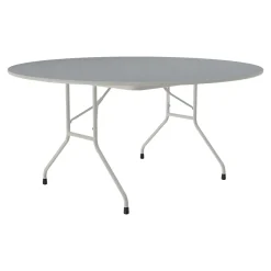 Folding Tables*Correll Folding Table, 62" Dia., Gray (CF60TF-15)