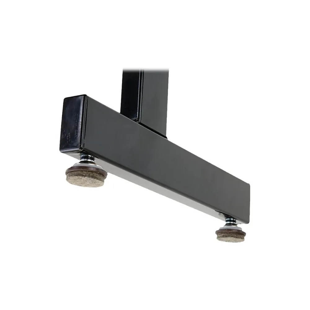 Folding Tables*Correll Folding Table, 96" x 18", Black Granite/Black (SP1896TF-07)