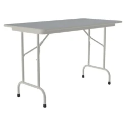 Folding Tables*Correll Folding Table, 48" x 24", Gray (CF2448TF-15)