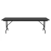 Folding Tables*Correll Folding Table, 96" x 30", Black (CFA3096TF-07)