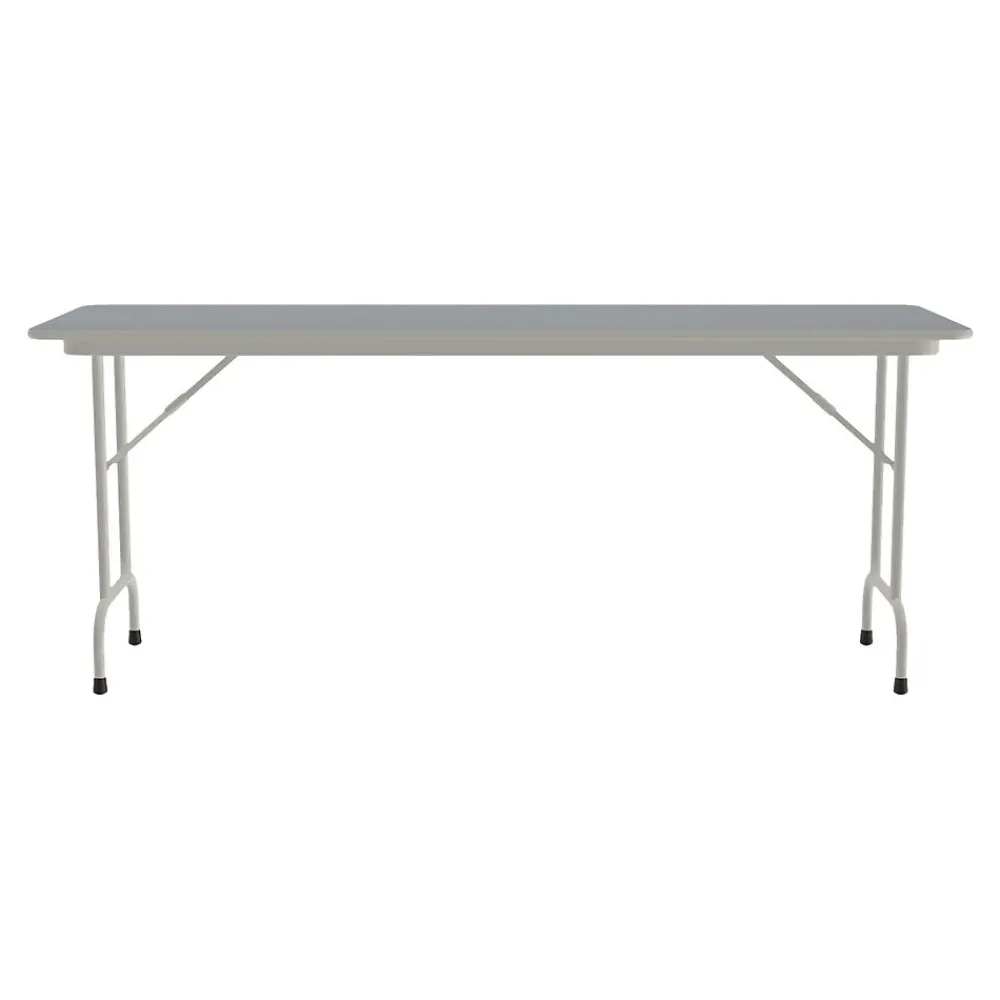 Folding Tables*Correll Folding Table, 72" x 24", Gray (CF2472TF-15)