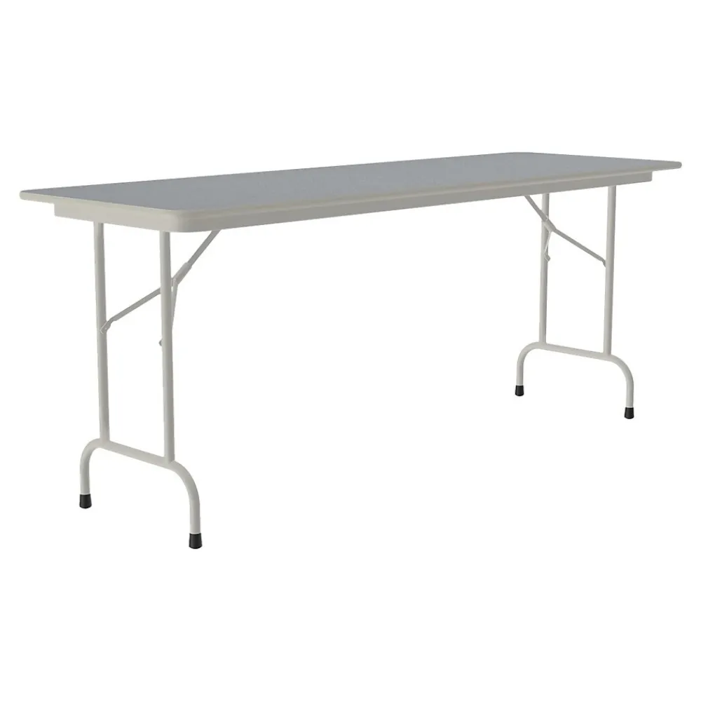 Folding Tables*Correll Folding Table, 72" x 24", Gray (CF2472TF-15)