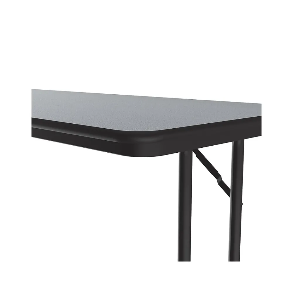 Folding Tables*Correll Folding Table, 60" x 24", Gray Granite/Dove Gray (ST2460TF-15)