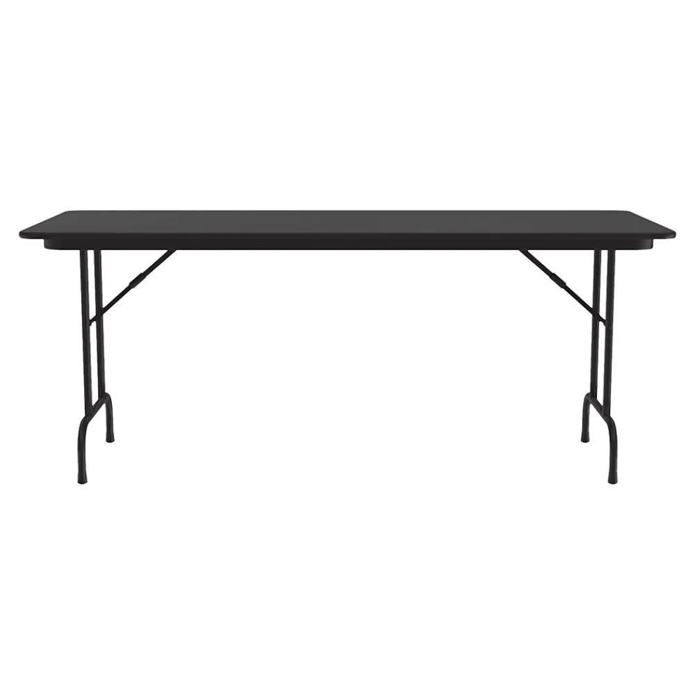 Folding Tables*Correll Folding Table, 60" x 30", Black (CF3060TF-07)