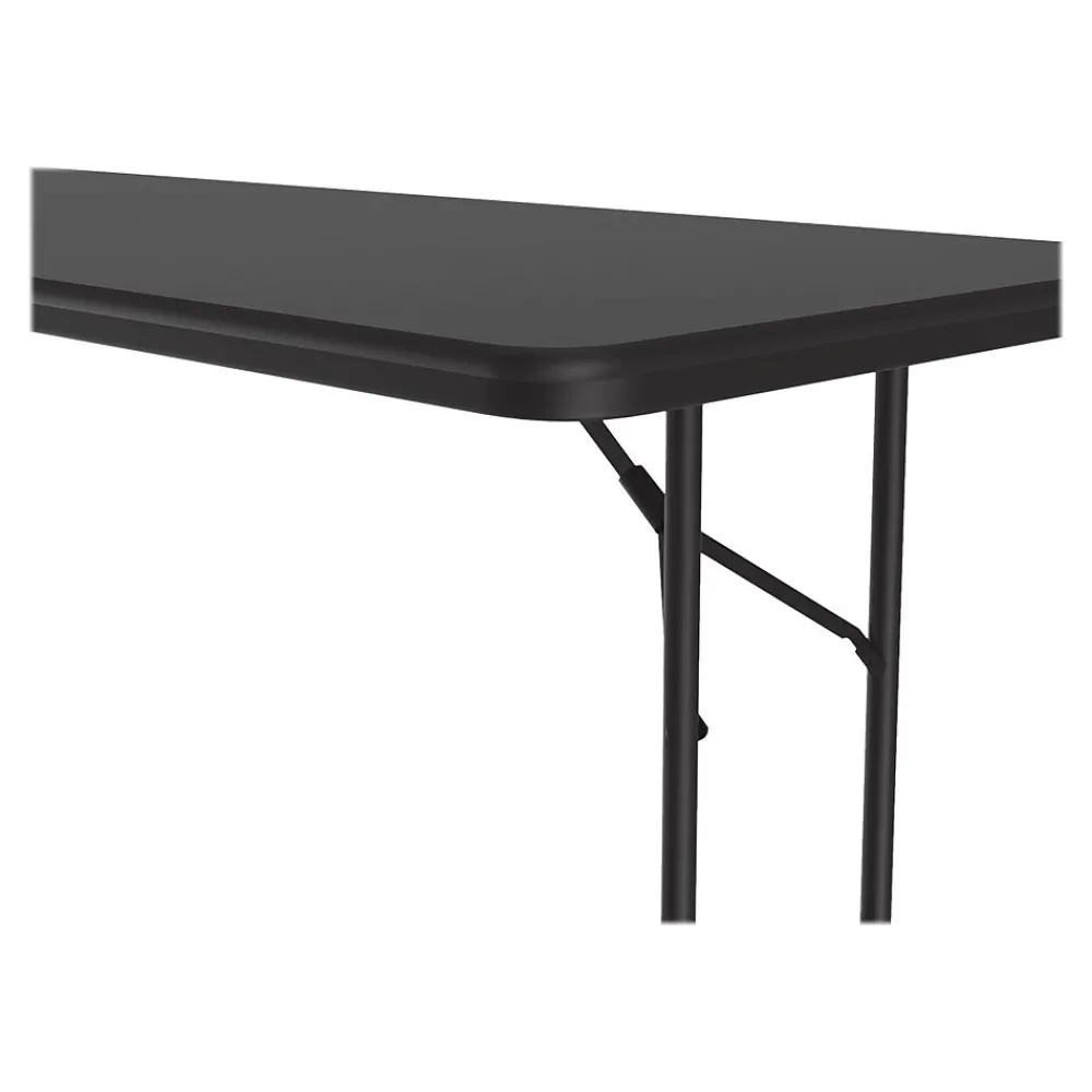 Folding Tables*Correll Folding Table, 60" x 30", Black (CF3060TF-07)
