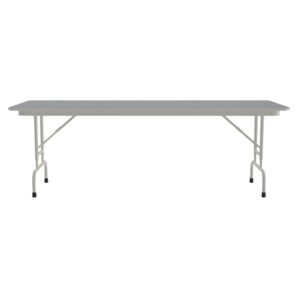 Folding Tables*Correll Folding Table, 96" x 30", Gray (CFA3096TF-15)