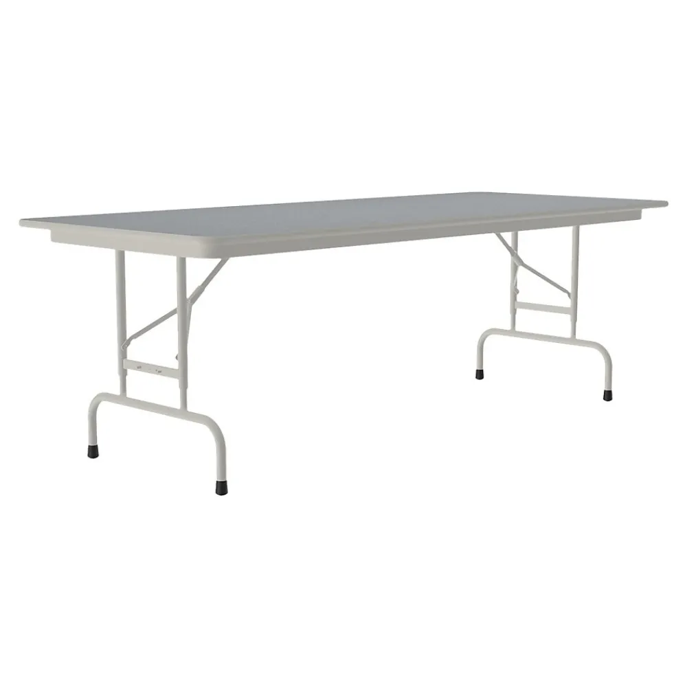 Folding Tables*Correll Folding Table, 96" x 30", Gray (CFA3096TF-15)