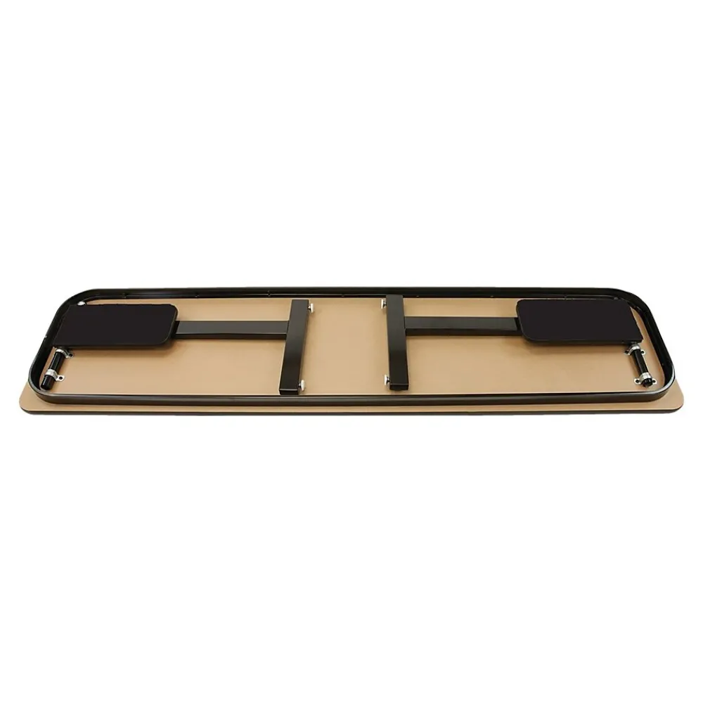 Folding Tables*Correll Folding Table, 72" x 24", Black/Walnut (SP2472TF-01)