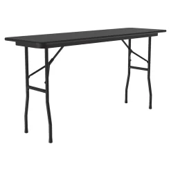 Folding Tables*Correll Folding Table, 72" x 18", Black (CF1872TF-07)