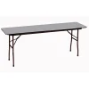 Folding Tables*Correll 96-inch Metal, Particle Board & Laminate Seminar Table, Gray Granite