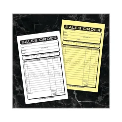 Business Forms*Cosco Business 2-Part Carbonless Sales Orders, 4.25" x 7.25", 50 Sets/Book (074017)