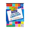 Card Stock*Crayola Project 100 lb. Cardstock Paper, 9" x 12", Vivid Colors, 25 Sheets/Pack (99-0083)