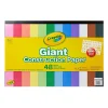 Construction Paper*Crayola Project Giant 12" x 18" Construction Paper, Assorted Colors, 48 Sheets/Pack (99-0055 )