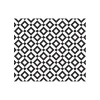 Chair Mats*Deflect-O FashionMat Black Diamond Hard Floor Chair Mat, Low-Pile, Black/White (CM3540BD)