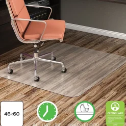 Chair Mats*Deflect-O Hard Floor Chair Mat, 48